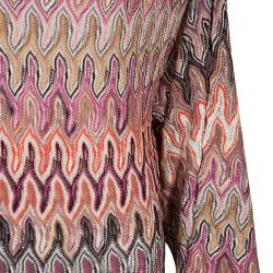 Pre Owned Missoni Multicolor Knit Dress S