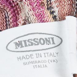 Pre Owned Missoni Multicolor Knit Dress S