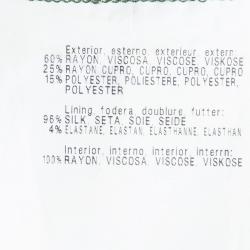 Pre Owned Missoni Multicolor Lurex Knit Strapless Maxi Dress S