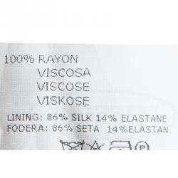 Pre Owned Missoni Multicolor Knit Chevron Pattern Tie Detail Dress M