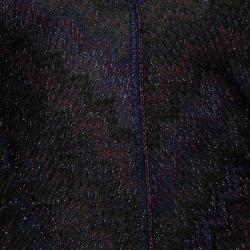 Pre Owned Missoni Mare Multicolor Lurex Knit Kaftan Tunic M