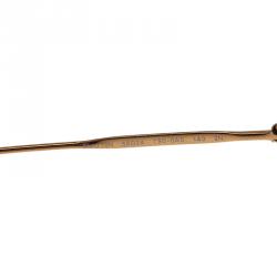 Pre Owned Miu Miu Tortoise SMU10N Cat Eye Sunglasses