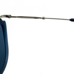 Pre Owned Miu Miu Blue SMU51P Retro Cat Eye Sunglasses