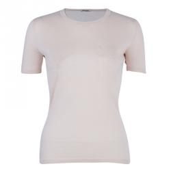 Miu Miu Beige Knit Top S
