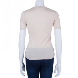 Miu Miu Beige Knit Top S