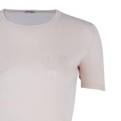Miu Miu Beige Knit Top S