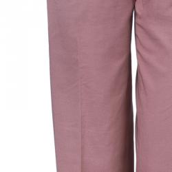 Miu Miu Peach Wide Leg Trousers M
