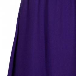 Miu Miu Purple Scalloped Dress M