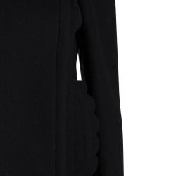 Miu Miu Black Wool Bow Detail Jacket S