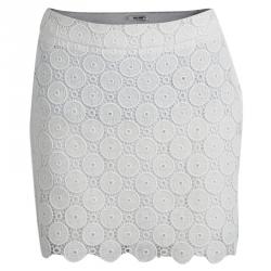 Miu Miu Cream Lace Mini Skirt S