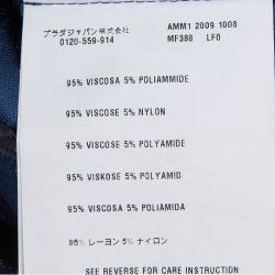 مملوكة مسبقًا Miu Miu Navy Blue Short Sleeve Dress S