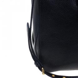 Pre Owned حقيبة يد توت ميو ميو مادراس إكسيكيوتف جلد سوداء