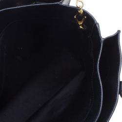 Pre Owned حقيبة يد توت ميو ميو مادراس إكسيكيوتف جلد سوداء