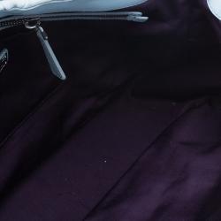 مملوكة مسبقًا Miu Miu Light Blue Fabric Quilted Turnlock Shoulder Bag