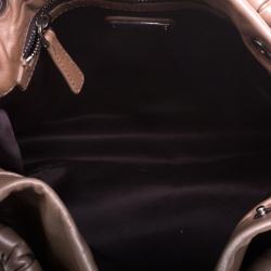 Miu Miu Beige Matelasse Leather Hobo