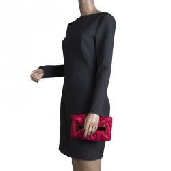 Miu Miu Pink Soft Leather Clutch