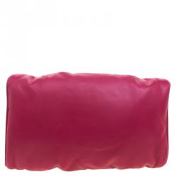 Miu Miu Pink Soft Leather Clutch