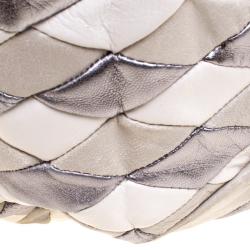 Pre Owned حقيبة ميو ميو جلد باتشوورك متعددة الألوان