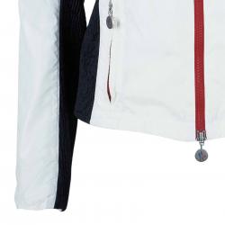 Moncler Off-white Zip Front Nylon Jacket S