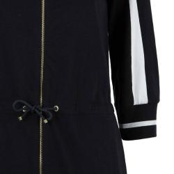 Pre Owned Moncler Monochrome Long Cardigan M