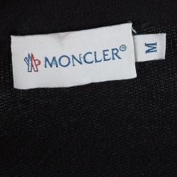 Pre Owned Moncler Monochrome Long Cardigan M