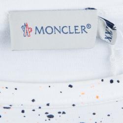 Moncler Paint Splattered Print T-Shirt XXL