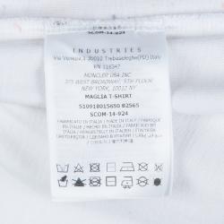 Moncler Paint Splattered Print T-Shirt XXL
