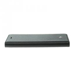 Pre Owned Montblanc Black Leather Meisterstuck iPhone 6S Plus Flipside Case