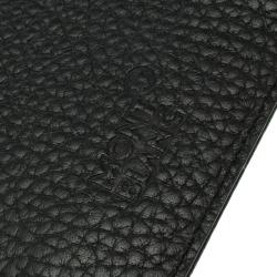Pre Owned Montblanc Black Leather Meisterstuck iPhone 6S Plus Flipside Case