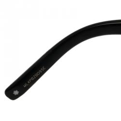 Pre Owned Montblanc Black 420S Square Sunglasses