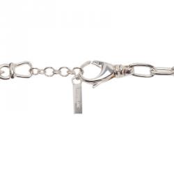 Pre Owned Montblanc Heart Silver Necklace