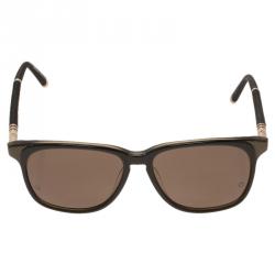 Pre Owned Montblanc Black MB4065 Classic Sunglasses