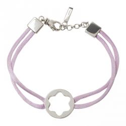 Pre Owned Montblanc Star Signet Silver Satin Bracelet