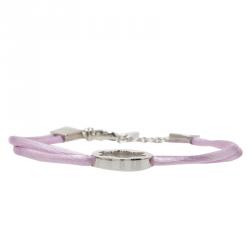 Pre Owned Montblanc Star Signet Silver Satin Bracelet