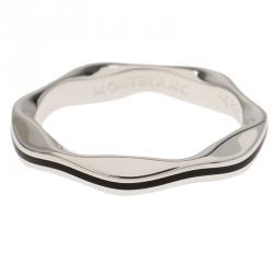 Pre Owned Montblanc Ame de Star Silver Ring Size 50