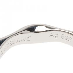 Pre Owned Montblanc Ame de Star Silver Ring Size 50