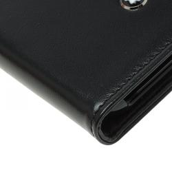 Pre Owned Montblanc Black Leather Meisterstuck IPhone Case 6 Ap6 