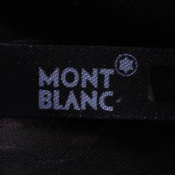 Pre Owned Montblanc Black Leather Meisterstuck Passport Holder