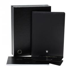 Pre Owned Montblanc Black Leather Meisterstuck Passport Holder