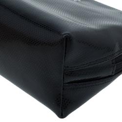Pre Owned Montblanc Black Leather La Vie de Boheme Cosmetic Pouch 
