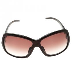 Pre Owned Montblanc Brown Pink Dark Havana 139 S T59 Sunglasses