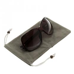 Pre Owned Montblanc Brown Pink Dark Havana 139 S T59 Sunglasses