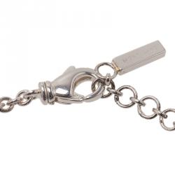 Pre Owned Montblanc Star Blue Cabouchon Silver Bracelet