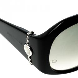 Pre Owned Montblanc Black MB289S Oversized Sunglasses