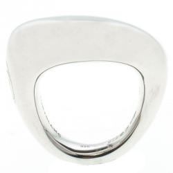 Montblanc Caresse of a Star Silver Ring Size 52