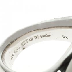 Montblanc Caresse of a Star Silver Ring Size 52