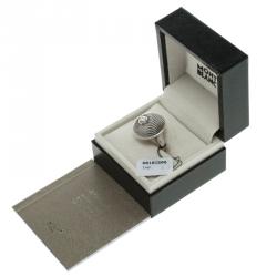 Montblanc Star Collection Exploding Star Silver Ring Size 52