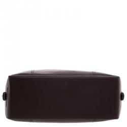 Pre Owned Montblanc Brown Leather Tote