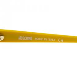 Pre Owned Moschino Yellow McDonald's Logo Sunglasses