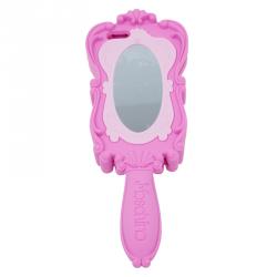 Pre Owned Moschino Pink Rubber Mirror iPhone 5 Case